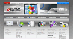 Desktop Screenshot of bels.cz