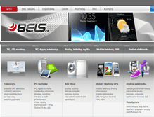 Tablet Screenshot of bels.cz